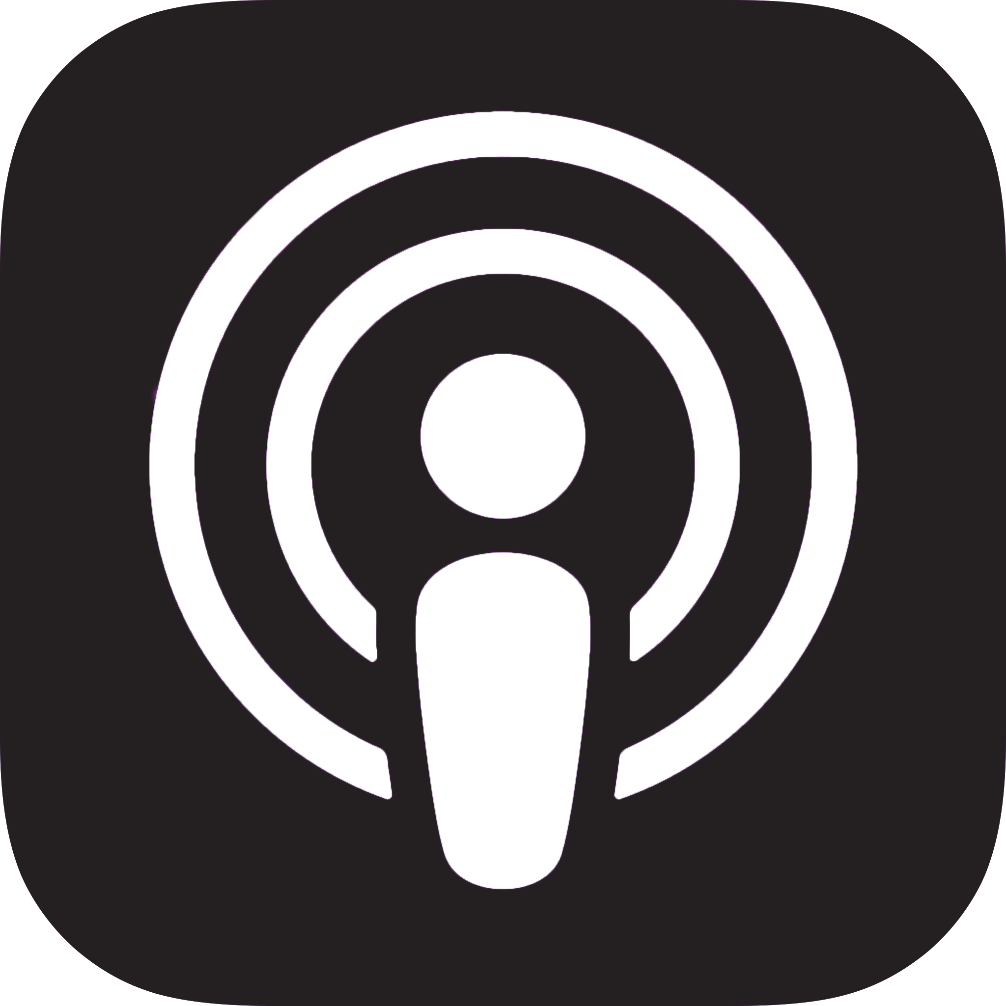 apple podcast icon