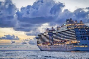 Cruise ship in Alaska
